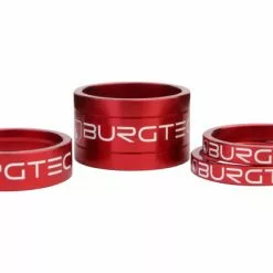 Burgtec Stem Kit Race Red (5mm X2. 10mm . 20mm )