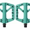 Crankbrothers Par De P Dales Placas Cigüeñal SELLO 1 Turquesa