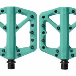 Crankbrothers Par De P Dales Placas Cigüeñal SELLO 1 Turquesa