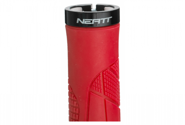 Puños Neatt One Lock Ergo - Red Black 5 Puños Neatt One Lock Ergo - Red Black - Imagen 3