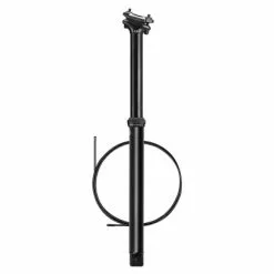 Tija De Sillín Telescópica Crankbrothers Highline 7 Negro Paso Interno Negro (sin Comando)