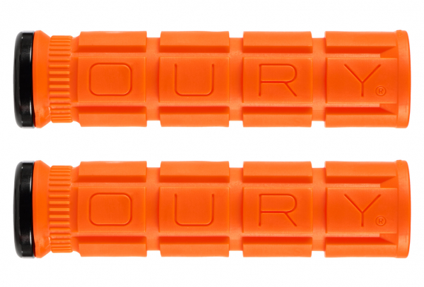 Puños Oury Oury V2 Lock-on - Orange Black 3 Puños Oury Oury V2 Lock-on - Orange Black