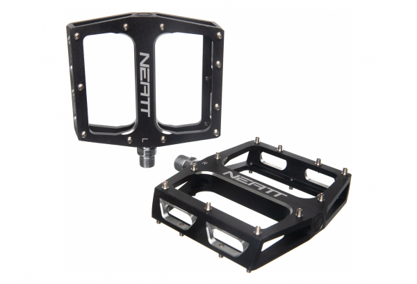 Par De Pedales Planos Neatt Attack V2 XL 11 Pines Negro 4 Par De Pedales Planos Neatt Attack V2 XL 11 Pines Negro - Imagen 2