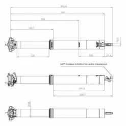 Bike Yoke Revive Max - Tija De Sillín Telescópica De Paso Interno Negro (sin Comando) 9 Bike Yoke Revive Max - Tija De Sillín Telescópica De Paso Interno Negro (sin Comando) -Pedales Ventas 1844039603fb910a36be0.33676769