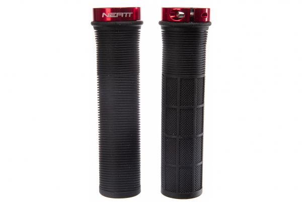 Puños Neatt One Lock Pro - Black Red 4 Puños Neatt One Lock Pro - Black Red - Imagen 2