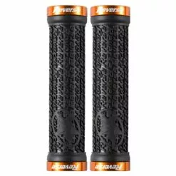 Puños Reverse Stamp - Black Orange