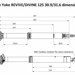 Bike Yoke Divine Tija Telescopica Paso Interno Negro (Sin Mando) -Pedales Ventas 2012119604b808422fd11.06770831