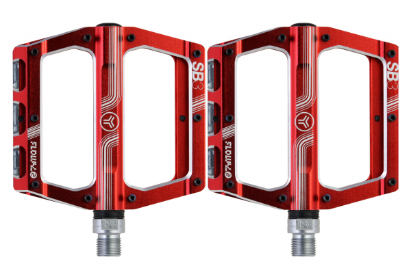 SB3 Flowy AM 2 Flat Pedales Rojo 3 SB3 Flowy AM 2 Flat Pedales Rojo
