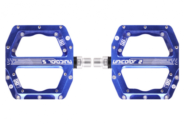 Pedales Planos SB3 Unicolor 2 Azul 3 Pedales Planos SB3 Unicolor 2 Azul