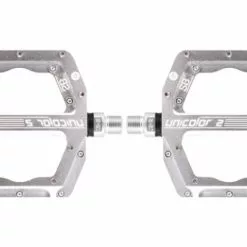 SB3 Unicolor 2 Pedales Planos Plata