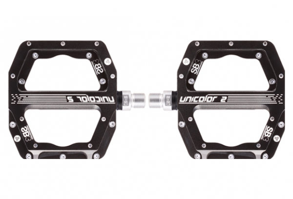 Pedales Planos SB3 Unicolor 2 Negro 3 Pedales Planos SB3 Unicolor 2 Negro