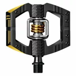 Crankbrothers CRANK BROTHERS MALLET E 11 Pedales Sin Clip Con Jaula Black Gold