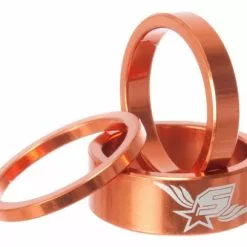 SPANK Kit De 3 Espaciadores De Gestión TWEET TWEET 1'' 1/8 NARANJA