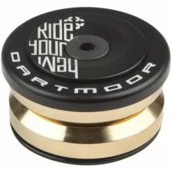 DARTMOOR Juego De Dirección Integrado PRIME 45 ° X45 ° 1'' 1/8 Negro