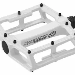 Reverse Pedales Planos 3D Con Forma Invertida - Blanco
