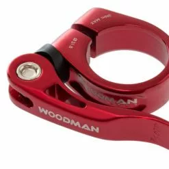 WOODMAN DEATHGRIP QR Seat Clamp Quick Release Red