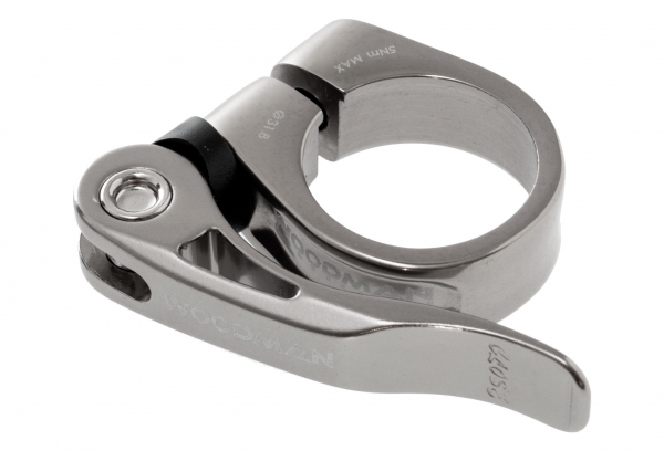 WOODMAN DEATHGRIP QR Seat Clamp Quick Release Titanium 3 WOODMAN DEATHGRIP QR Seat Clamp Quick Release Titanium