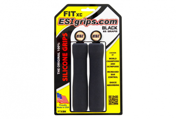 Puños ESI Grips Fit CR - Black None 3 Puños ESI Grips Fit CR - Black None