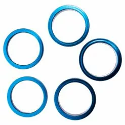 Parts 8.3 Kit Of Aluminium Spacers (x5) Red -Pedales Ventas 5a7ac398564a3