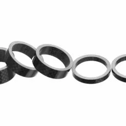 Parts 8.3 Piezas 8.3 Kit De Espaciadores De Carbono (x5) Negro