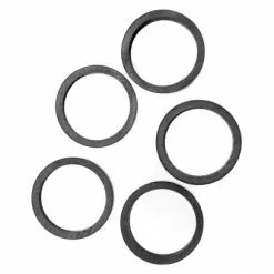 Parts 8.3 Piezas 8.3 Kit De Espaciadores De Carbono (x5) Negro -Pedales Ventas 5a7ac46ea859a