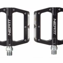 Par De Pedales Planos Neatt Attack V2 8 Pines Negro