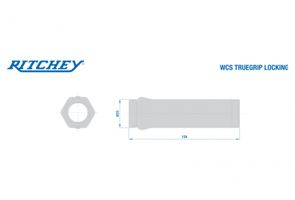 Puños Ritchey WCS Truegrip HD Locking - Yellow Black 4 Puños Ritchey WCS Truegrip HD Locking - Yellow Black - Imagen 2