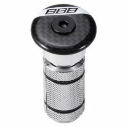 BBB Plug Aheadset For Fork Carb''PowerHead'' 1.1/8'' Glossy Carbon Black